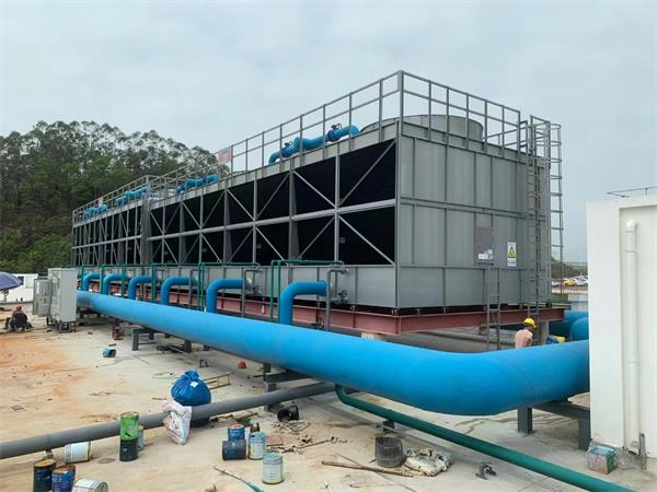 橫流冷卻塔內(nèi)壁部件打磨工藝處理(橫流式冷卻塔結(jié)構(gòu))