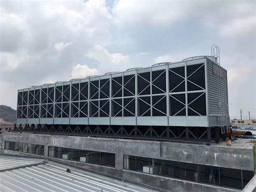 開式冷卻塔點滴式填料的制作過程(開式逆流冷卻塔)