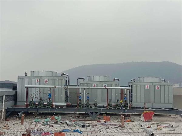 開式冷卻塔的水泵處于降低時如何處理？？(50t冷卻塔配多