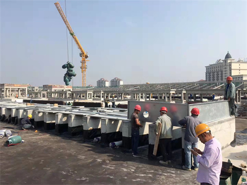 逆流冷卻塔旋轉管式配水系統運行流程(冷卻塔橫流與