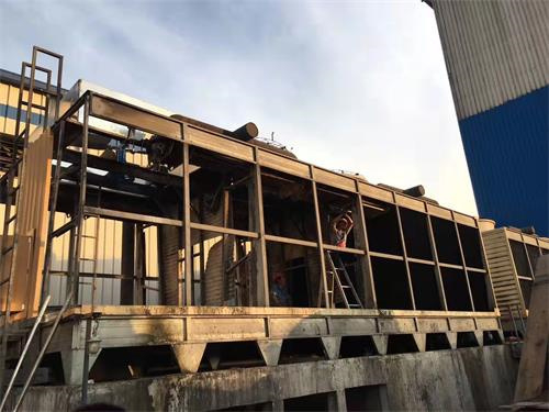 橫流冷卻塔各部件類型有多種還有哪些特點呢？(橫流式