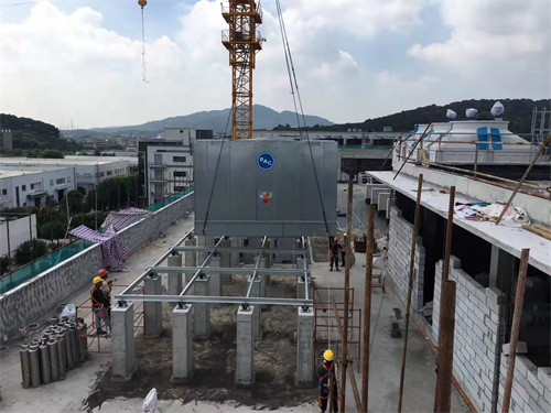 橫流冷卻塔出現漂水現象的解決方案(橫流式閉式冷卻