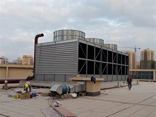 開式冷卻塔集水盤出現結冰的原因及處理方法(冷卻塔